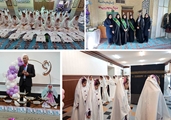 برگزاری جشن عبادت فرشتگان زمینی دبستان دخترانه 